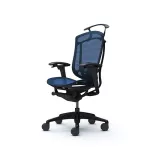 OKAMURA CONTESSA SECONDA Dark Blue Mesh Chair